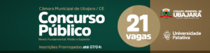 Banner Concurso Público de Ubajara Ceará