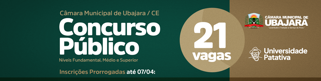 Concurso Ubajara-Ce 001/2024